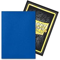 Dragon Shield Sleeves – Sleeves: Dragon Shield Matte Dual Wisdom (Blue) 100 CT - MTG Card Sleeves are Smooth & Tough - Compatible with Pokemon & Magic The Gathering Cards