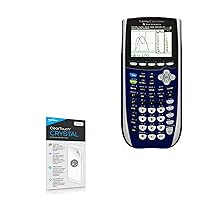 BoxWave Screen Protector Compatible With Texas Instruments TI-84 Plus C Silver Edition - ClearTouch Crystal (2-Pack), HD Film Skin - Shields From Scratches