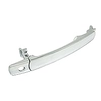 Sentinel Parts Outside Exterior Door Handle Front Left Driver Side Compatible with 03-08 Infiniti FX35 FX45, 2003-2007 Nissan Murano, 2008-2013 Rogue Replaces # 80640-CA012, 80645-CA000