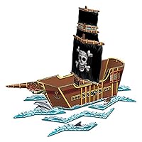 Beistle Pirate Ship Centerpiece