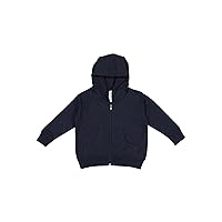 RABBIT SKINS Toddler Full-Zip Fleece Hooded Sweatshirt (3346)