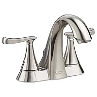 American Standard 7413201.295, Chatfield 4-Inch Centerset 2-Handle Bathroom Faucet 1.2 GPM, Brushed Nickel