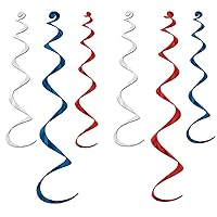 Twirly Whirlys - Red, White & Blue