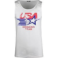 ShirtBANC USA Drinking Team Mens Tank Top Shirt