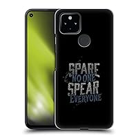 Head Case Designs Officially Licensed WWE Spare No One Roman Reigns Hard Back Case Compatible with Google Pixel 4a 5G
