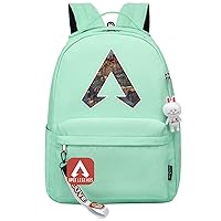 Teens APEX Legends Casual Daypacks Classic Durable Graphic Knapsack Canvas Student Book Bag for Outdoors