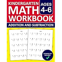 Kindergarten Math Workbook Addition and Subtraction Exercises With Answers For Kids Ages 4-6: Math Workbook For Kindergarten With 1000 Add and ... | Beginner Math Workbook For Kindergarteners Kindergarten Math Workbook Addition and Subtraction Exercises With Answers For Kids Ages 4-6: Math Workbook For Kindergarten With 1000 Add and ... | Beginner Math Workbook For Kindergarteners Paperback