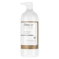 Dove Hair Therapy Conditioner for Damaged Hair Breakage Remedy Hair Conditioner with Nutrient-Lock Serum 33.8 oz