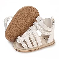 Infant Baby Girls Sandals Summer Crib PU Leather Bowknot Soft Anti-Slip Rubber Sole Toddler First Walkers Shoes