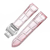 Exquisite Genuine Leather Watch Strap For Cartier Series 20mm Elegant Design 23mm Watchband Bracelet