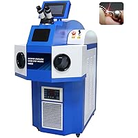 US Stock ZAC Jewelry Laser Welder 200W Laser Welding for Jewelry 60J Gold and Silver Soldering Machine 220V Spot Welding Machine for Jewellery Repairs for 24K Gold Silver Platinum