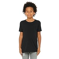 Youth Jersey T-Shirt,BLACK,XL