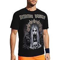 Band T Shirt Dimmu Borgir Boy's Summer O-Neck Shirts Short Sleeve Tops