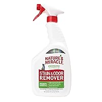 Stain and Odor Remover, Spot Stain and Pet Odor Eliminator, Enzymatic Formula, 32 Ounce Spray
