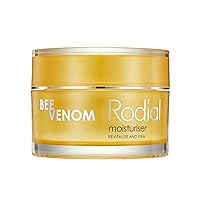 Rodial Bee Venom Moisturiser Cream 1.7fl.oz - Intense Face Cream to Restore Skin Elasticity and Firmness - Anti-Aging Formula - Juvinity for Collagen Production Boost - Long Lasting Hydration