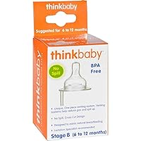 THINKBABY Nipples Stage B with Venting, 1 EA