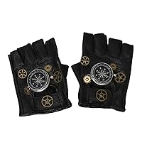 Unisex Fingerless Gloves Punk Industrial Age Cosplay For ComicCon Costume Cosplay