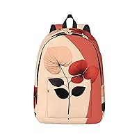Simple Still Life Backpack Canvas Lightweight Laptop Bag Casual Daypack For Travel Busines Women
