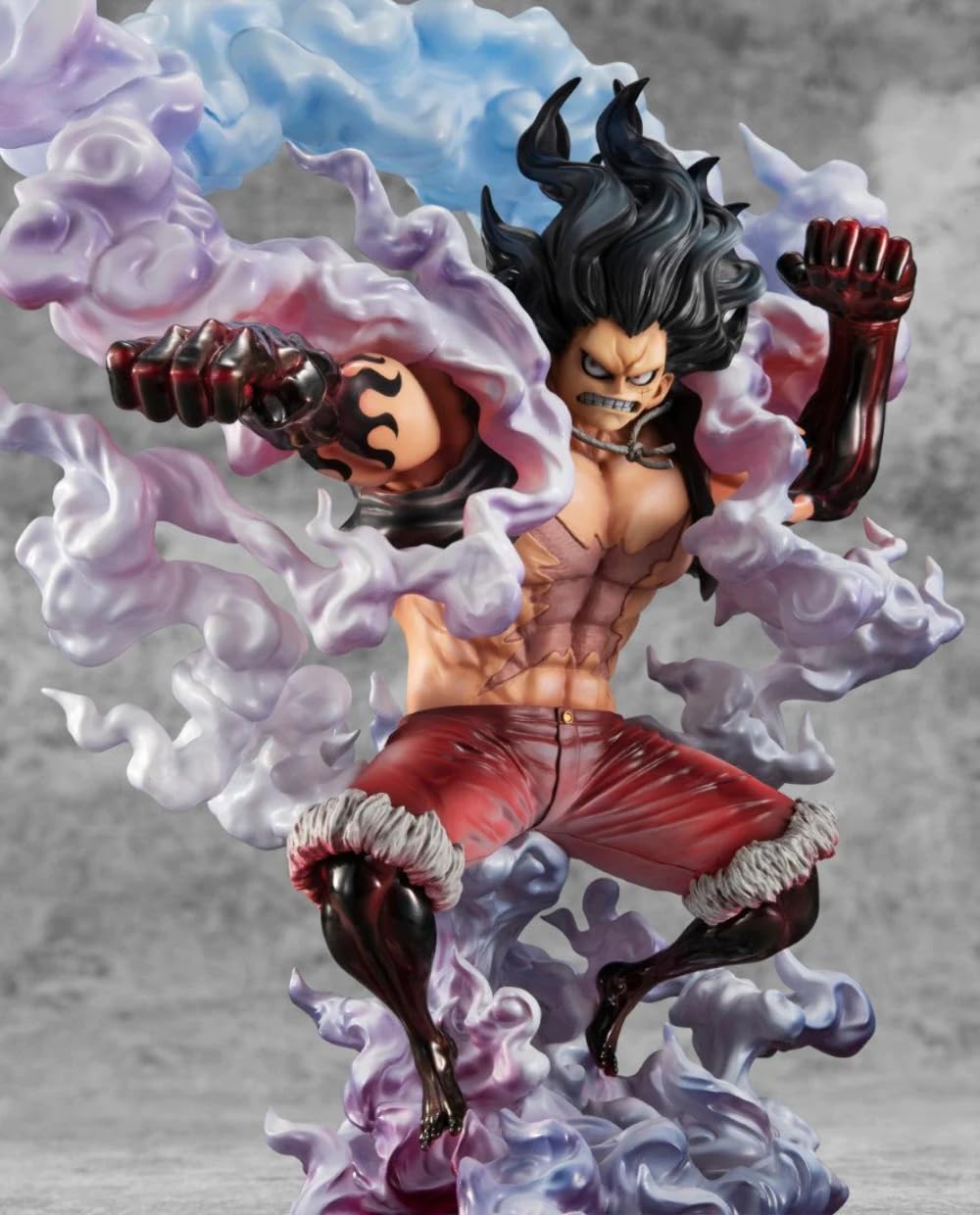 Megahouse Onepiece Portrait of Pirates: Sa-Max Luffy Snake Man PVC Figure, Multicolor
