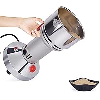 100G Electric Grain Grinder Mill Stainless Steel Grain Mill 30 Sec Fast Pulverizer Grinder For Various Muesli Grains Soybean Spices