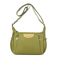 Oichy Crossbody Bags for Women Waterproof Shoulder Bag Casual Nylon Purses Ladies Travel Purse and Handbag