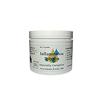 Inflammation Solution Cream—For Your Back, Neck, Knee, Hand, Shoulder, Foot, etc. Safe to use with Arthritis Gloves & Braces, Back Pain Massagers, etc.— Arnica, Vitamin B6 & MSM (4 oz. Jar)