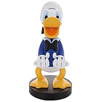 Exquisite Gaming: Disney Classics: Donald Duck - Original Gaming Controller & Phone Holder, Device Stand, Cable Guys, Licensed Figure, Small