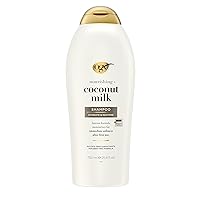 Nourishing + Coconut Milk Shampoo, Hydrating & Restoring Shampoo Moisturizes for Soft Hair After the First Use, Paraben-Free, Sulfate-Free Surfactants, 25.4 fl. oz