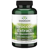 Extra-Strength Broccoli Extract with Glucosinolates 600 Milligrams 120 Veg Capsules