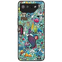Compatible for Asus Rog Phone8 Case Full Cover Ultra Thin Anti Slip Creative Simple Scratch Resistant Anti Fall Frosted Slim Soft (Style 11)