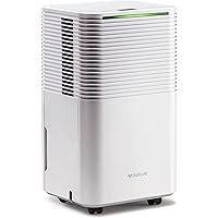 2000 Sq. Ft Dehumidifier for Basements, Home and Large Room with Auto or Manual Drainage | 36 db Industry Leading Noise Reducing | Integrated Air Filters, 3 Operation Modes, Clothes Drying