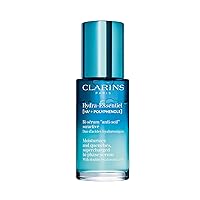 Clarins NEW Hydra-Essentiel Bi-Phase Face Serum | Intense Hydrating Serum| 60 Seconds to Plumper Skin* | 24H Hydration* | Double Dose Of Hyaluronic Acid | Lightweight | All Skin Types | 1 Fl Ounce
