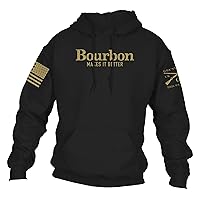 Bourbon Makes It Better Men's Pullover Hoodie
