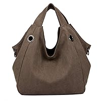 New Women Vintage Ladies Canvas Handbag Travel Shoulder Bag Casual Tote Purse