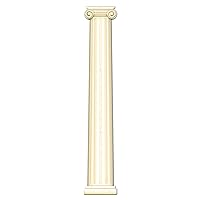 Beistle Roman Pillar Photo Prop Backdrop, 6' Tall - Greek Column Wall Decoration, Italian International Themed Cut Out Decor