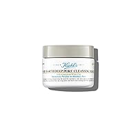 Kiehl's Rare Earth Deep Pore Cleansing Mask, Pore-Minimizing Face Mask for Clogged Pores, Detoxifies & Refines Skin, Absorbs Excess Oil, with Amazonian White Clay & Aloe Vera, for Normal to Oily Skin