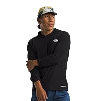 THE NORTH FACE Men's Adventure Sun Hoodie (Standard and Big Size), TNF Black, Large