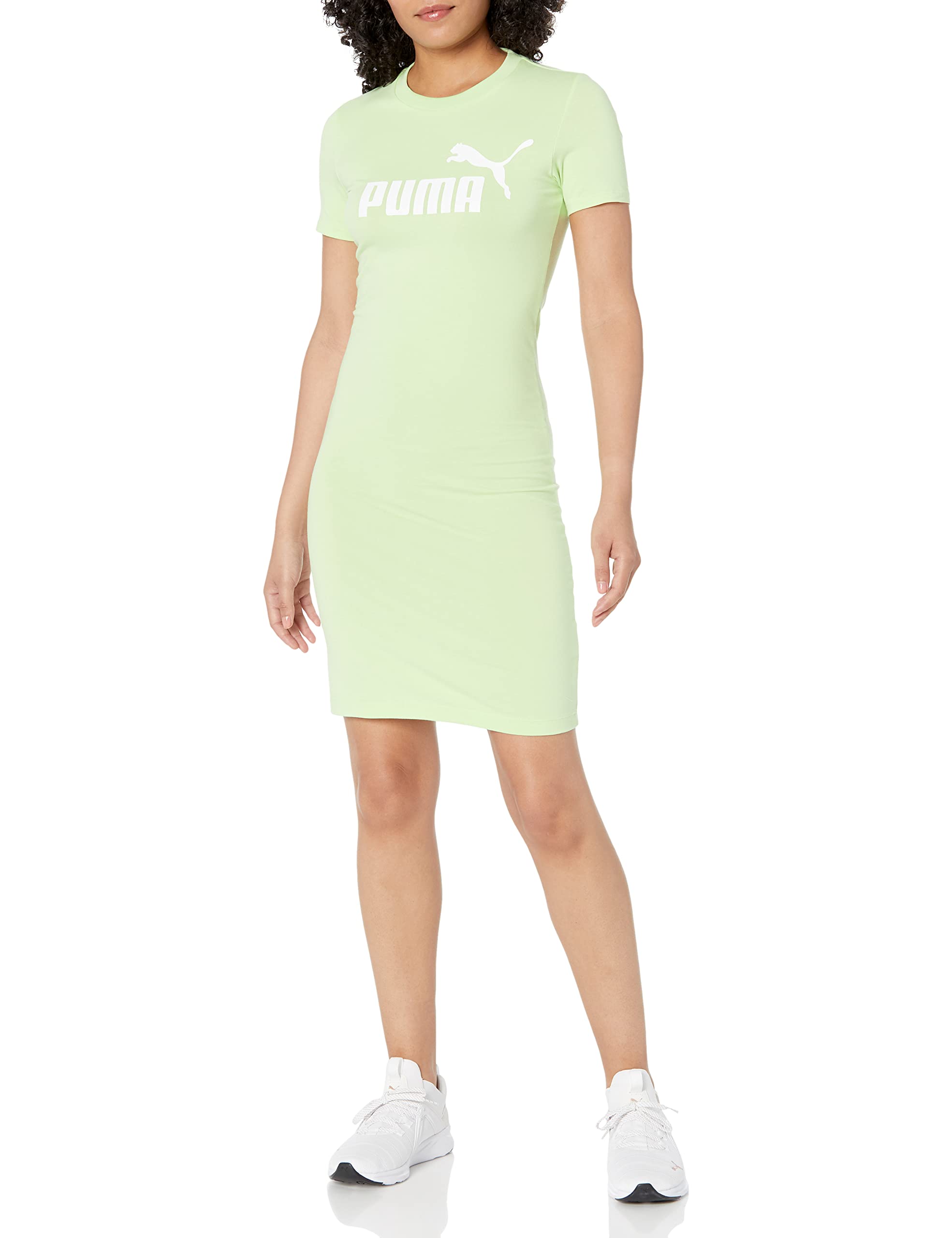 PUMA Women's Essentials Slim Tee Dress (Available in Plus Sizes)