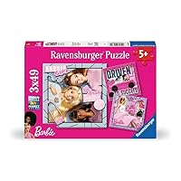 Ravensburger Barbie 3X 49 Piece Jigsaw Puzzles for Kids Age 5 Years Up