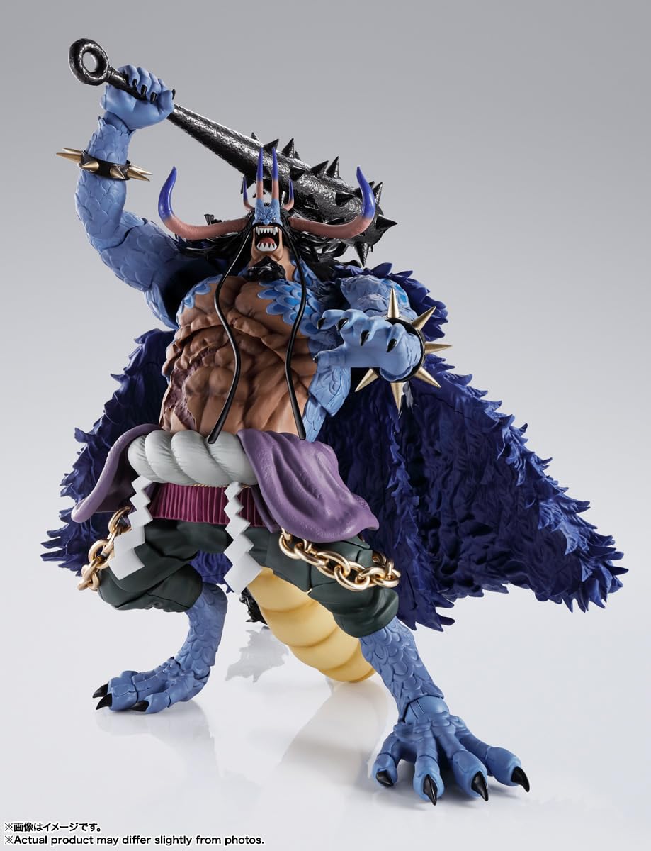 TAMASHII NATIONS - One Piece - Kaido King of The Beasts (Man-Beast Form), Bandai Spirits S.H.Figuarts Action Figure