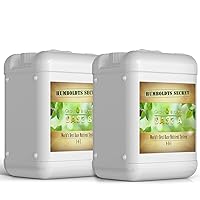 Humboldts Secret Set of A & B Liquid Hydroponics Fertilizer - World's Best Nutrient System – Hydroponic Nutrients for Outdoor, Indoor Plants – Supports Vegetative and Flowering Stages of Plants