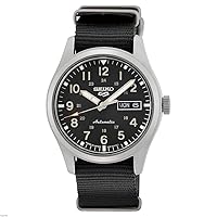 Seiko 5 Sports Automatic Mechanical Wristwatch, Limited Distribution Model, Made in Japan, Made in Japan SRPG37, Men's Black