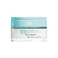 Yves Rocher Hydra Vegetal Gel Cream Hydration Non-Stop 48 Hours All Types Skin Solution - 50 ml. / 1.7 fl.Oz.