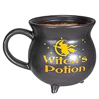 Pacific Giftware Witch's Potion Cauldron Ceramic Porcelain Mug Bowl