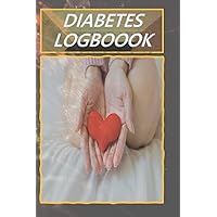 Diabetes Log Book: Weekly Blood Glucose Log Book, Enough for 2 years, Daily Diabetic Blood Sugar Journal, 4 Entries for Before and After Meals. Makes ... gift for birthday, Christmas or any occasion.