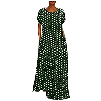 Maxi Dresses for Women 2024 Casual Maxi Dress for Women Summer Women Casual Loose Elegant Long Dress