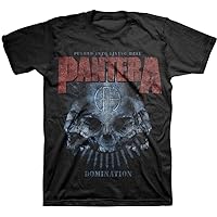 Bravado Pantera Men's Domination Distressed T-Shirt | Officially Licensed Merchandise