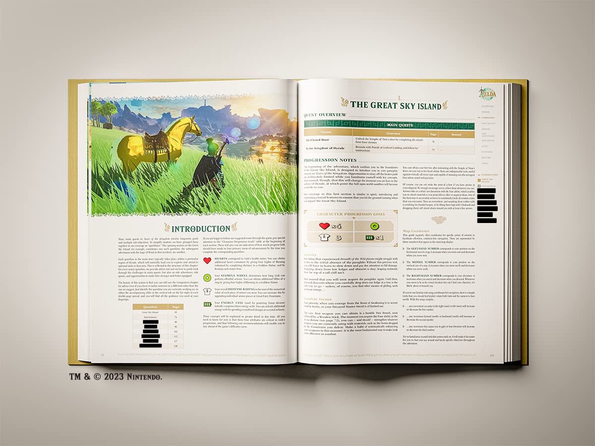 The Legend of Zelda: Tears of the Kingdom - The Complete Official Guide: Standard Edition