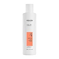 Nioxin System 4 Anti-Thinning Conditioner, Strengthens Hair from Breakage, For Color Treated Hair with Progressed Thinning