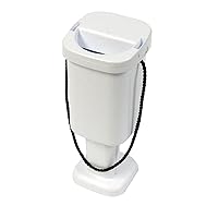 ELC Square Charity Money Collection Box - White